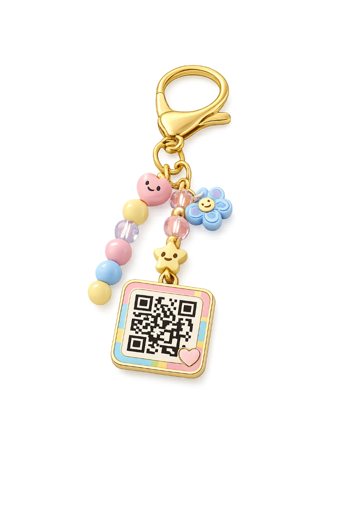 QRKid Keychain – Perempuan
